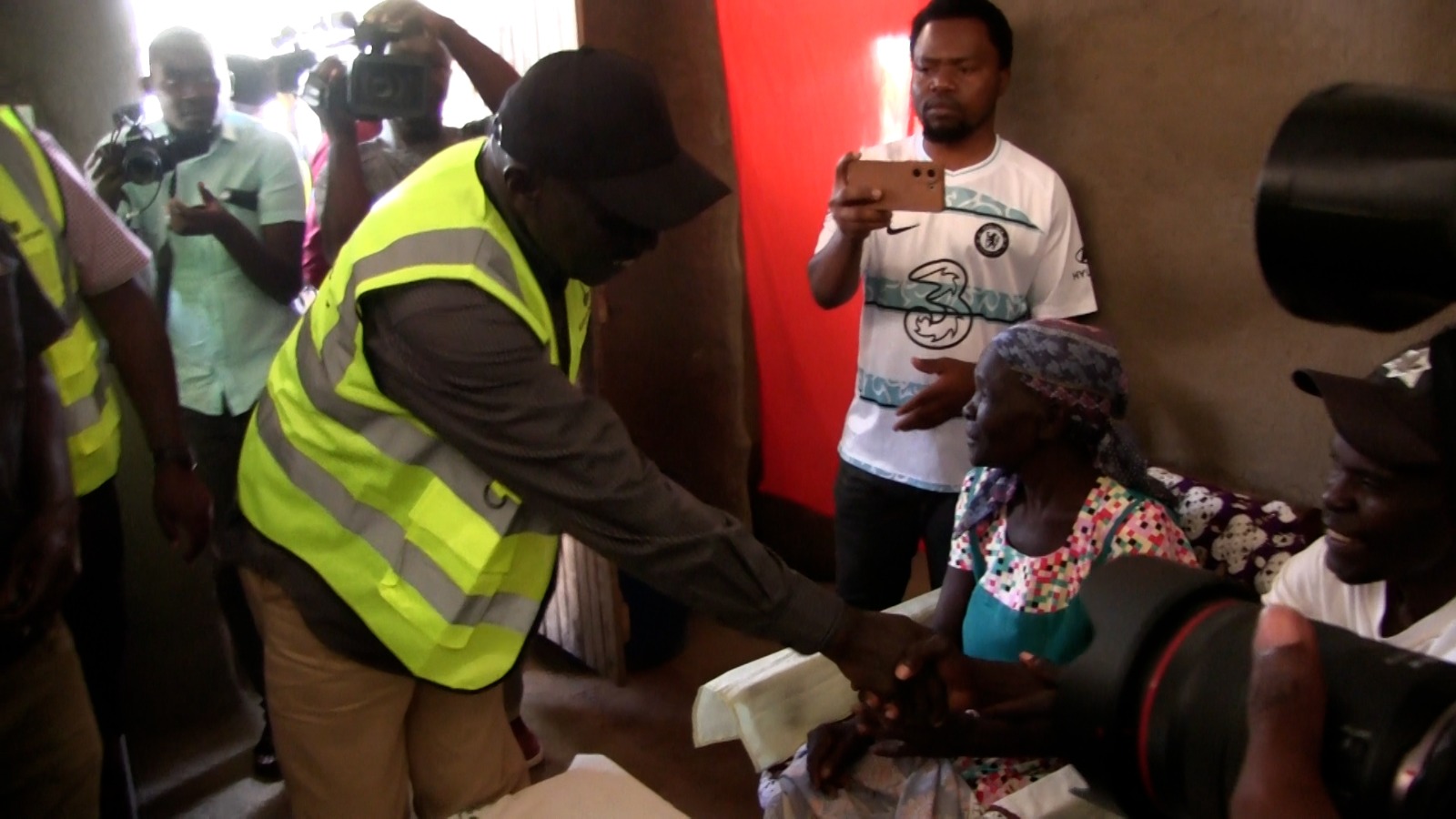 Joy as residents of Miruka village get electricity