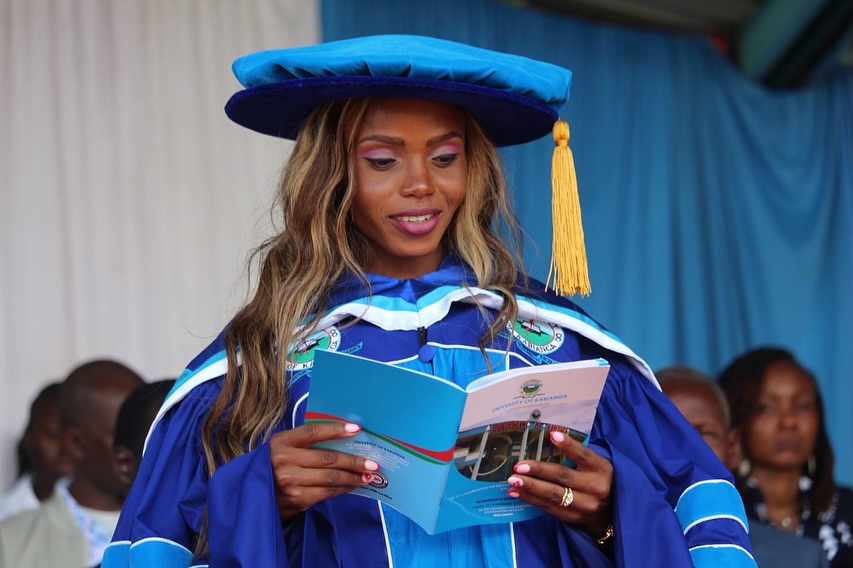 Double Olympic champion Beatric Chebet  awarded an Honorary Doctorate from the University of Kabianga