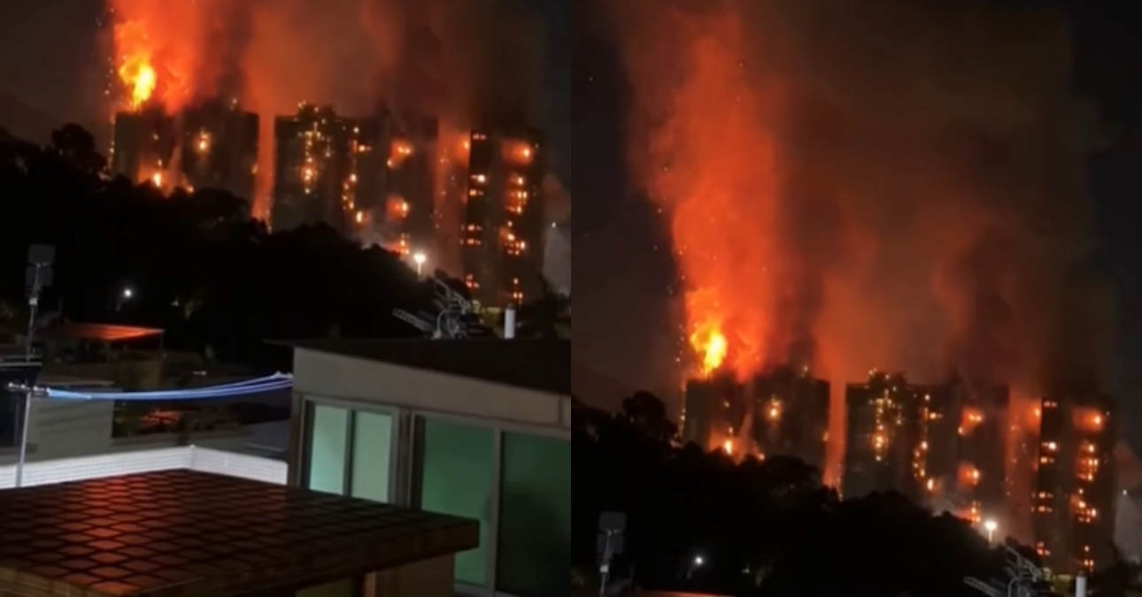 Over 60 dead during fire outbreak at high-rise apartments in Hong Kong