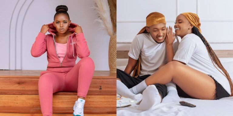 Dorea Chege addresses circulating rumours that she beats hubby DJ Dibul