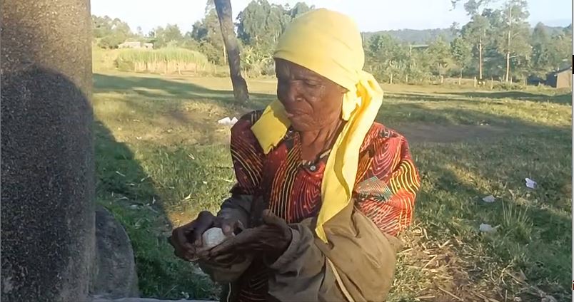 80-year-old voter overcomes fingerprint hurdle to cast her vote in Malava