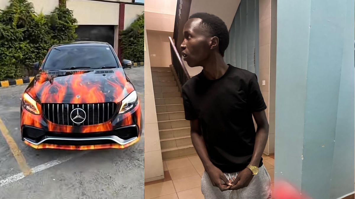 Traffic police impound Mercedes-Benz GLE 350 of Kenyan Prince