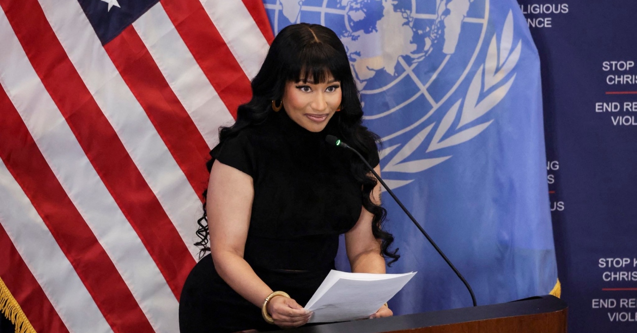Nicki Minaj joins Trump officials at UN to condemn violence against Christians in Nigeria