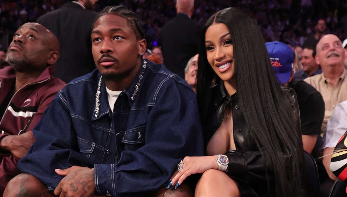 Rapper Cardi B and NFL star Stefon Diggs welcome their first child together