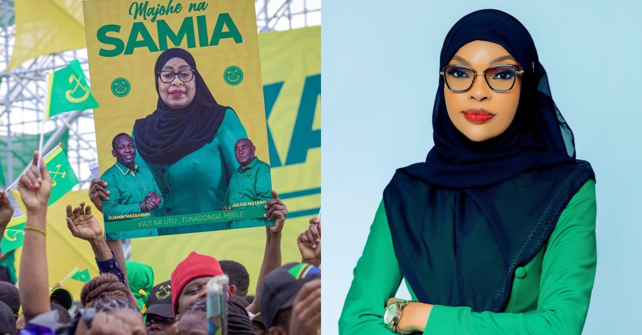 Wema Sepetu faces public fury over pro- Samia Suluhu post
