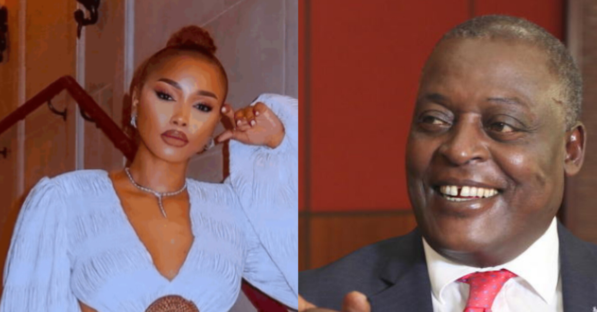 “Alinitoa block” Huddah Monroe mourns Cyrus Jirongo