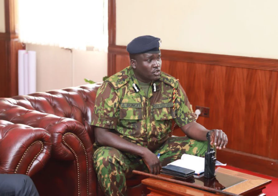 Major shake-up in the National Police Service as Bungei takes over Small Arms Directorate