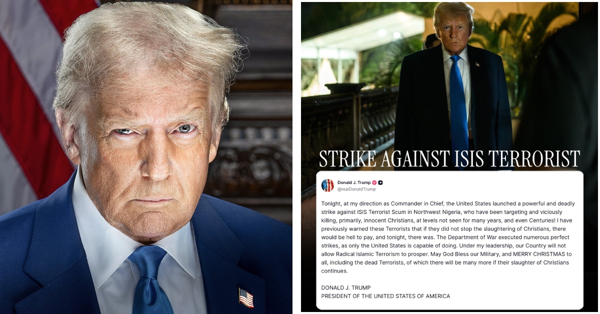 “Powerful and deadly”: U.S President Donald Trump announces a Christmas Day strike against ISIS in Nigeria