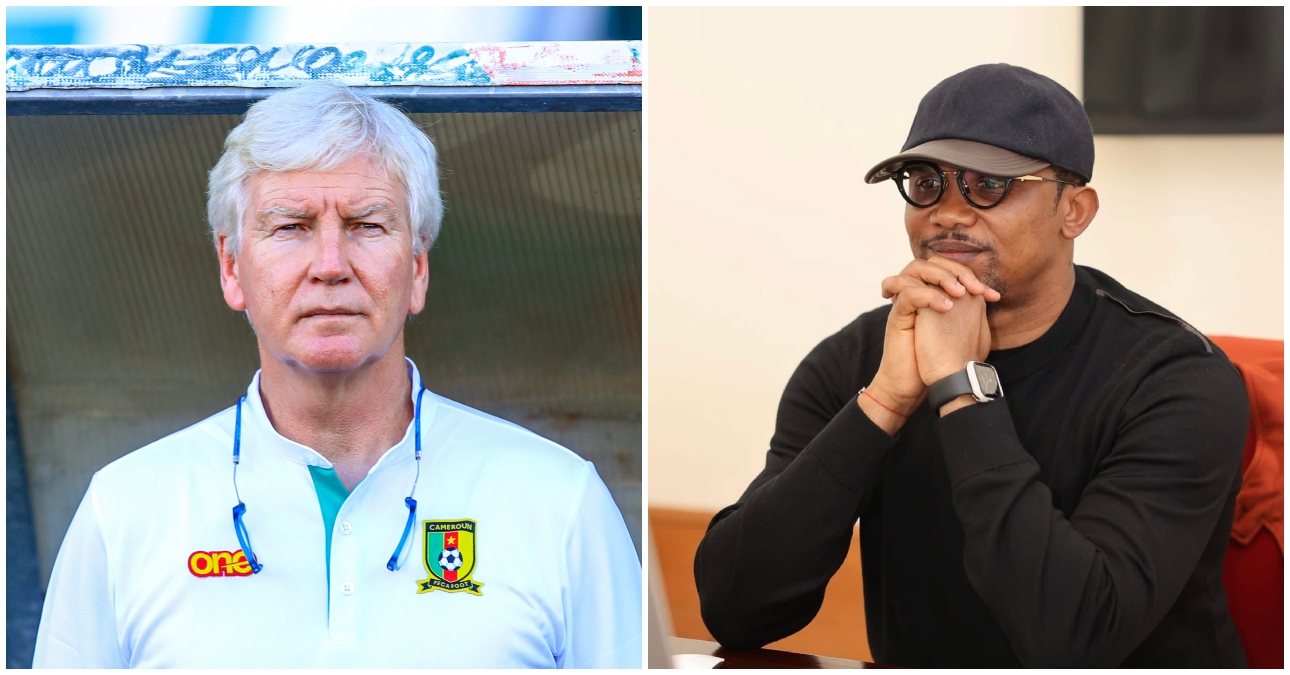 Samuel Eto’o begins second term as FECAFOOT president by sacking national team coach