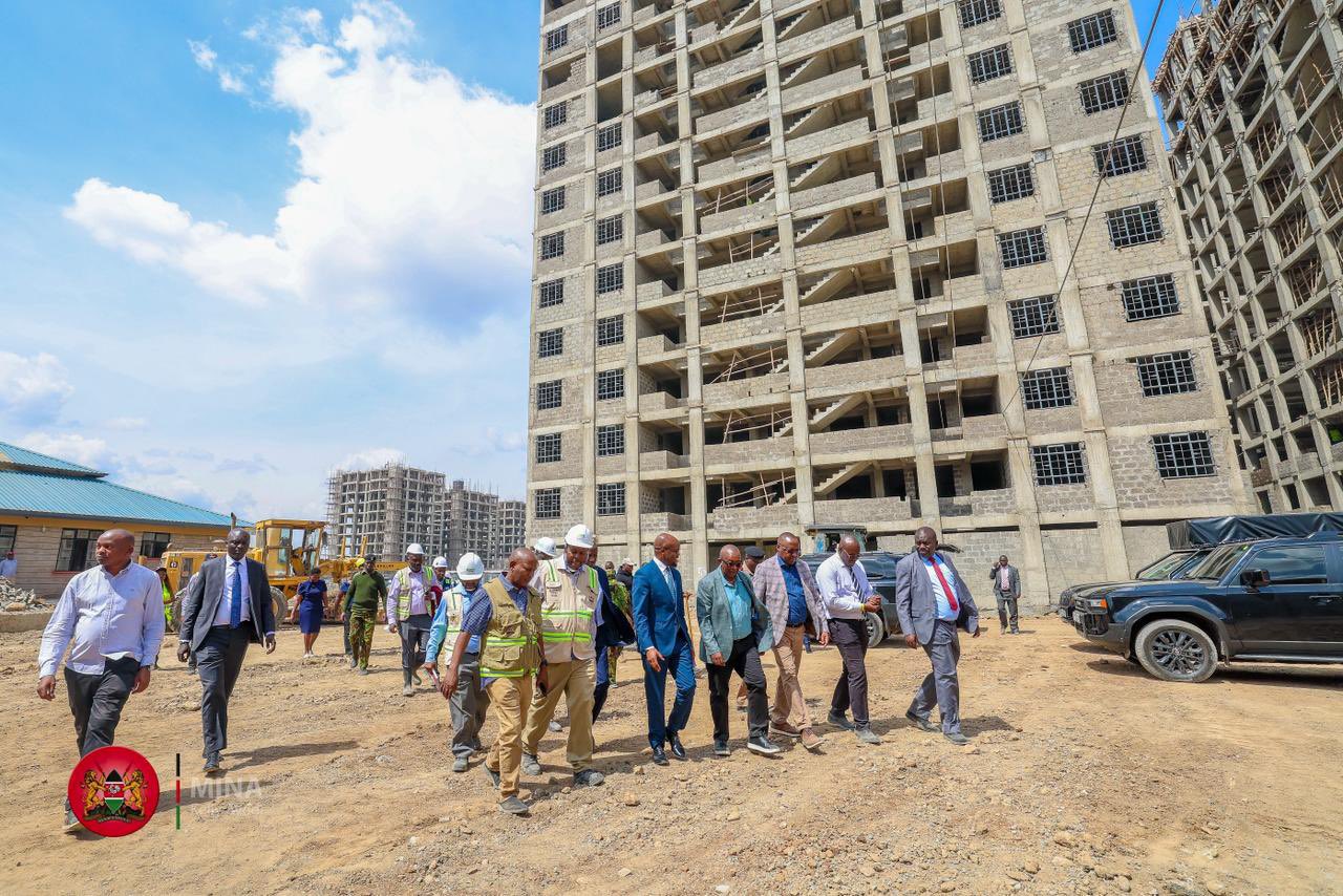 PS Hinga hands over key social amenities, ahead of allocation of the 5000 newly complete units at Mukuru Housing Estate