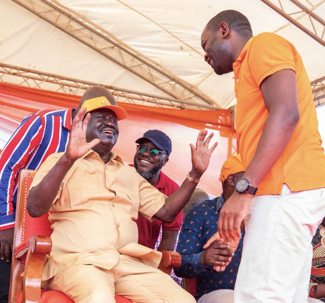 Oketch Salah claims that Raila Odinga cautioned that Edwin Sifuna would betray ODM. Photo: X