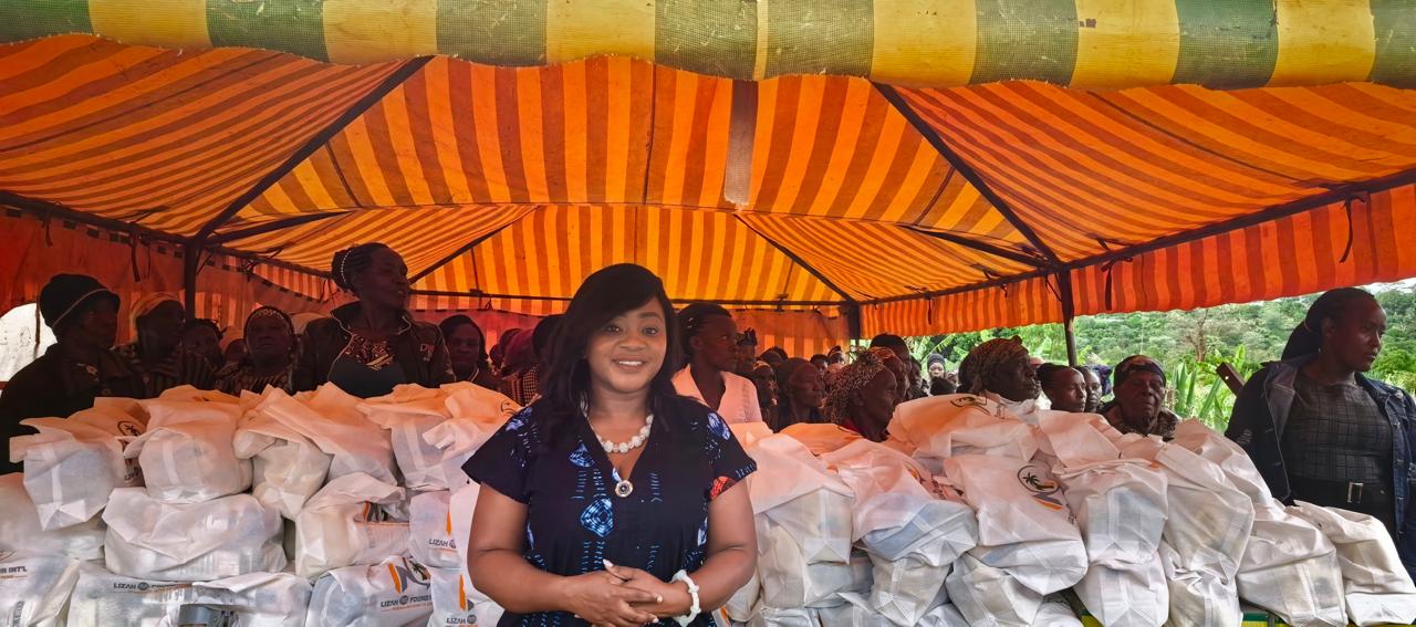 Tv47’s Elizabeth Mutuku brings christmas cheer to 120 vulnerable families in Kangundo East