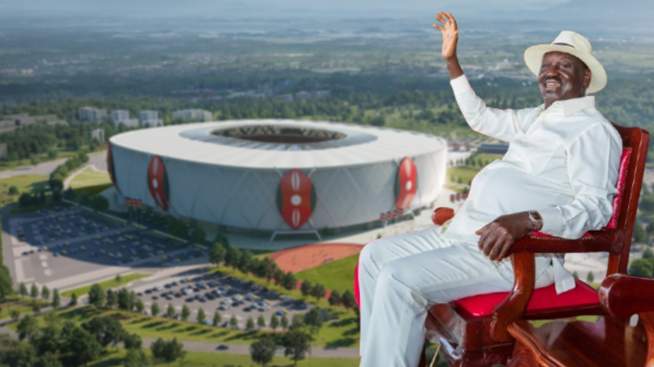 President Ruto promises to rename Talanta Stadium after the late Raila Odinga