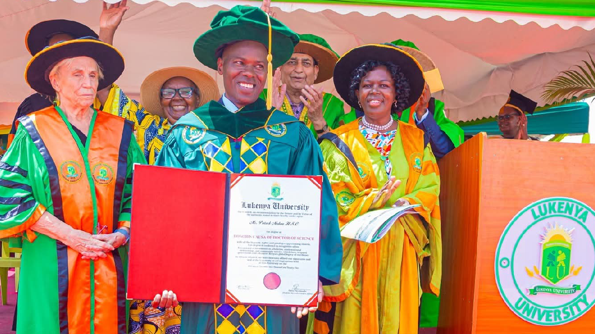 From world champion to climate champion: Lukenya University honours Patrick Makau, unveils 4th 10 Million Trees Marathon