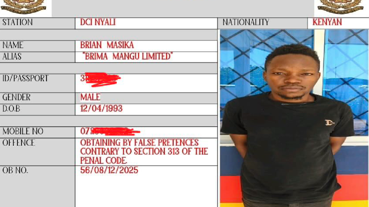 Police arrest notorious conman defrauding holidaymakers in Mombasa with fake accommodation