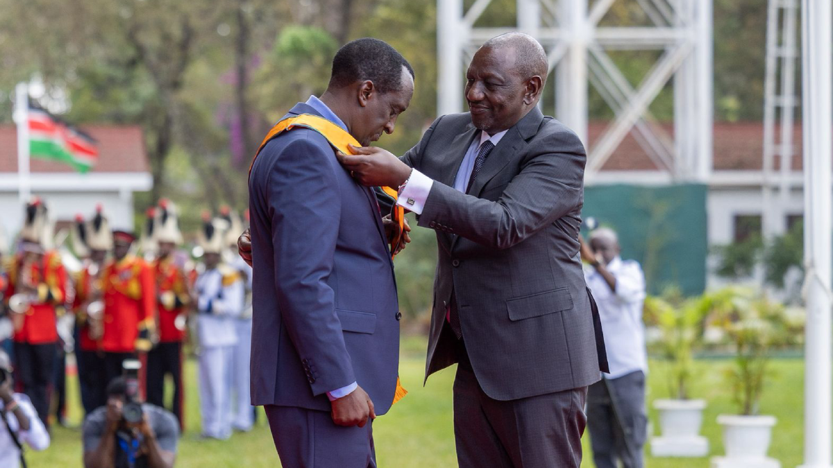 President Ruto honours Governor Ntutu, Dorcas Oduor and Kristina Kenyatta with EGH awards