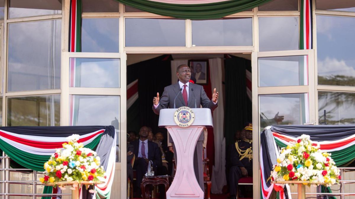 President Ruto orders police to take action on politicians using goons to cause chaos
