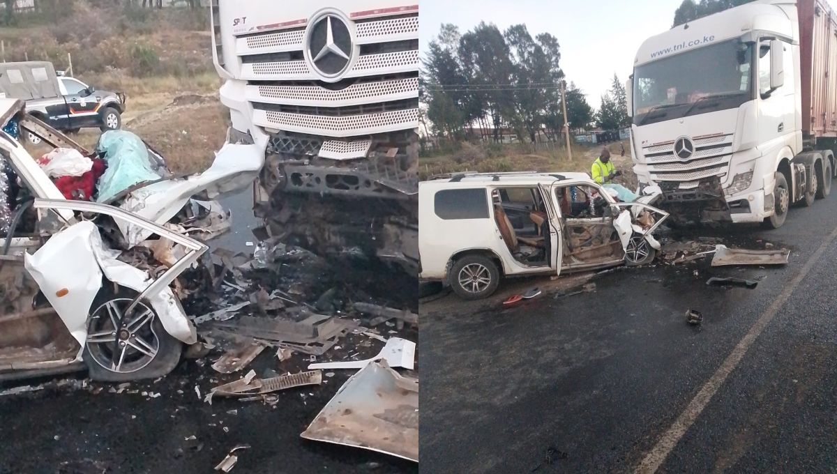 Three dead, four injured in horrific head-on crash on Kericho-Nakuru highway