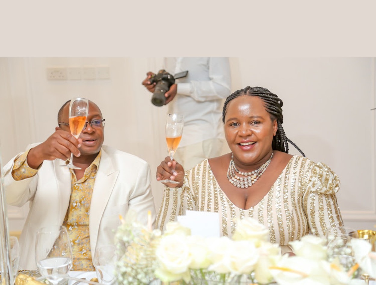Estranged couple Sarah Mtalii and her husband Simon Kabu. Photo: Online