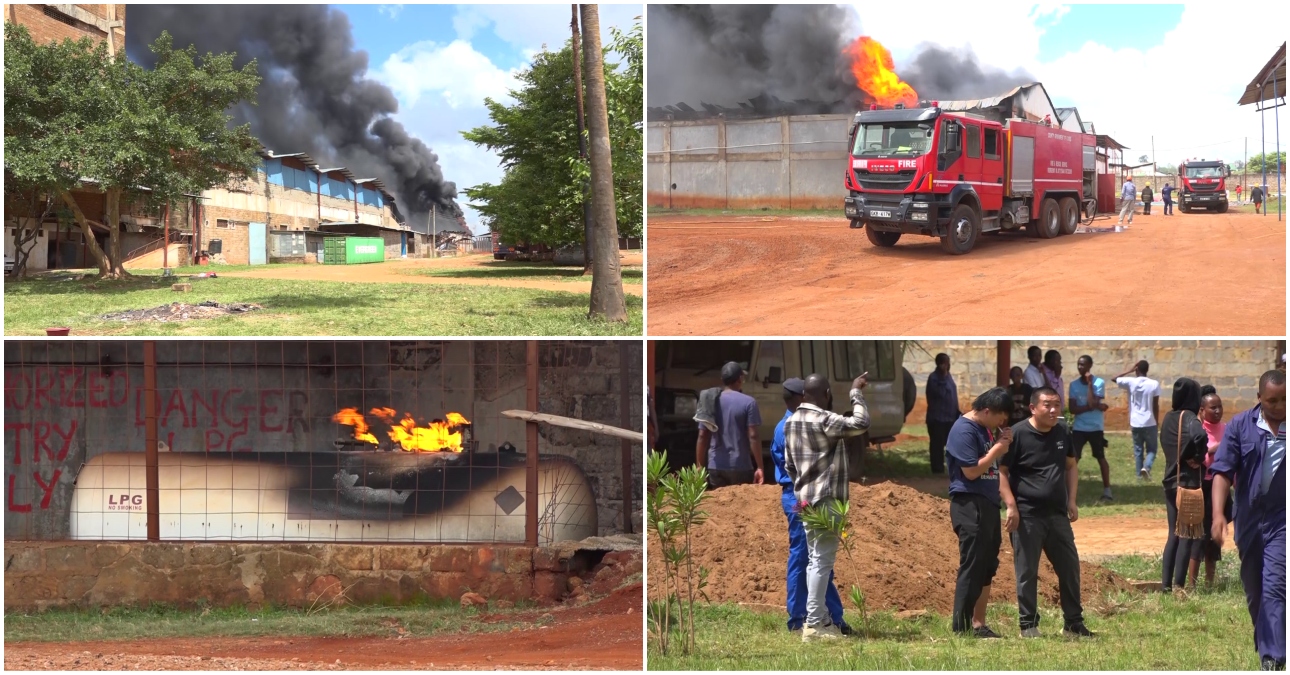 One dead, five injured as fire razes mattress factory in Thika