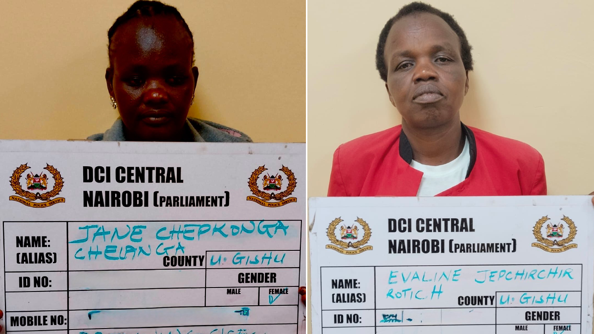 Two arrested, KSh330,200 recovered in fake National Police Service calling letters
