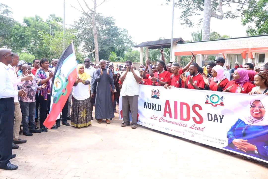 Governor Achani leads World Aids Day celebrations in Kwale