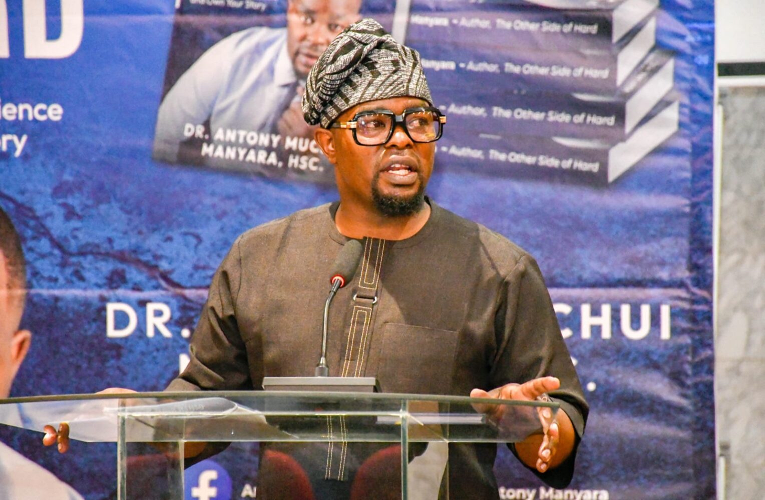Dr. Antony Manyara launches debut book ‘The Other Side of Hard’