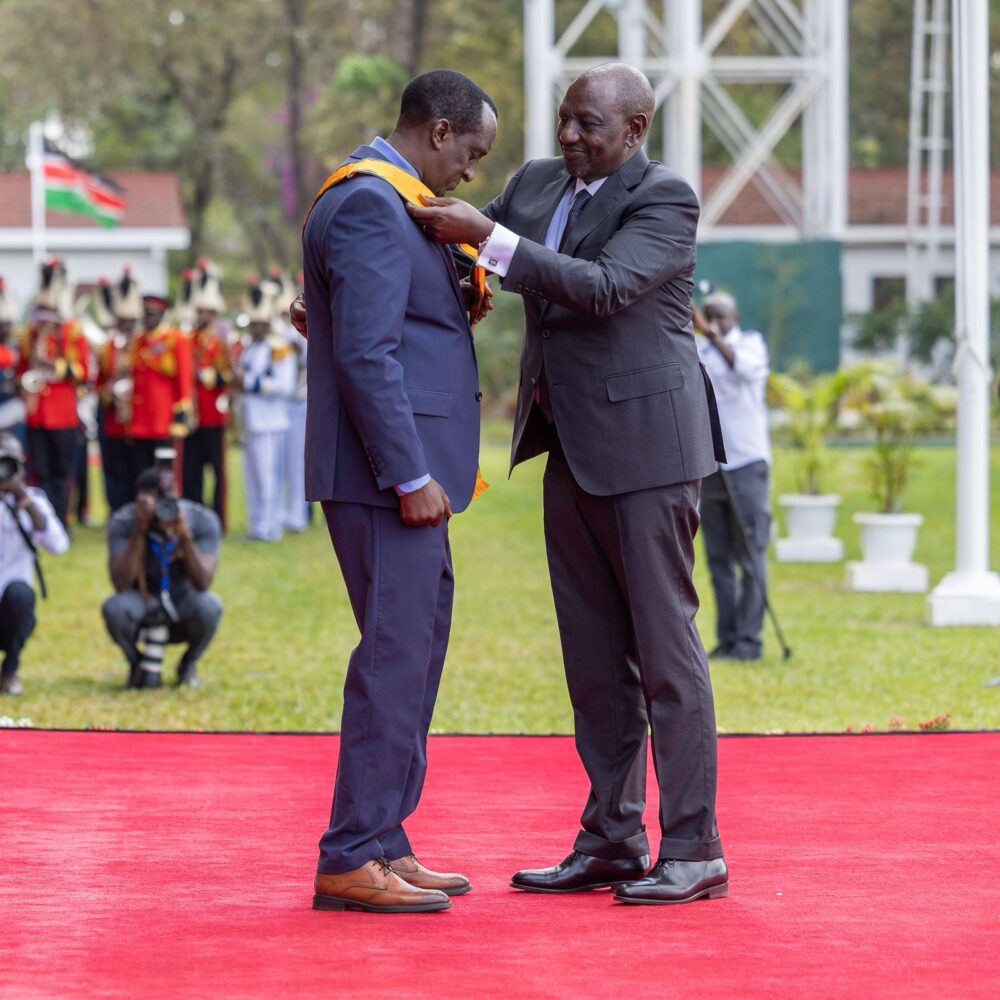 President Ruto honours Governor Ntutu, Dorcas Oduor and Kristina Kenyatta with EGH awards