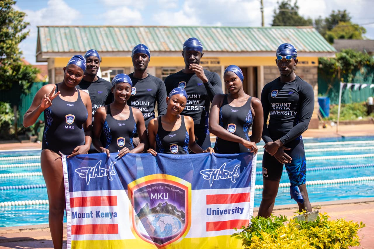 Mount Kenya University ranked third best overall with 21 gold medals in national games