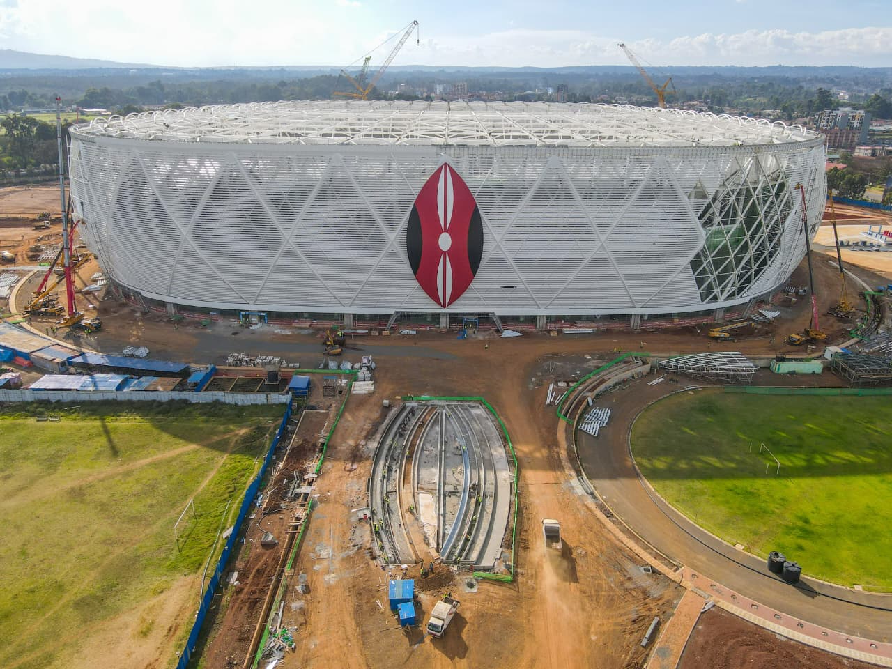 Talanta Sports City takes shape as Iconic National Shields near completion