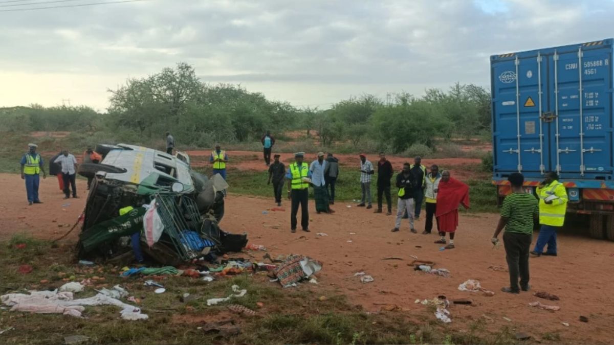 Seven dead, several others injured after matatu accident along Mombasa -Nairobi highway