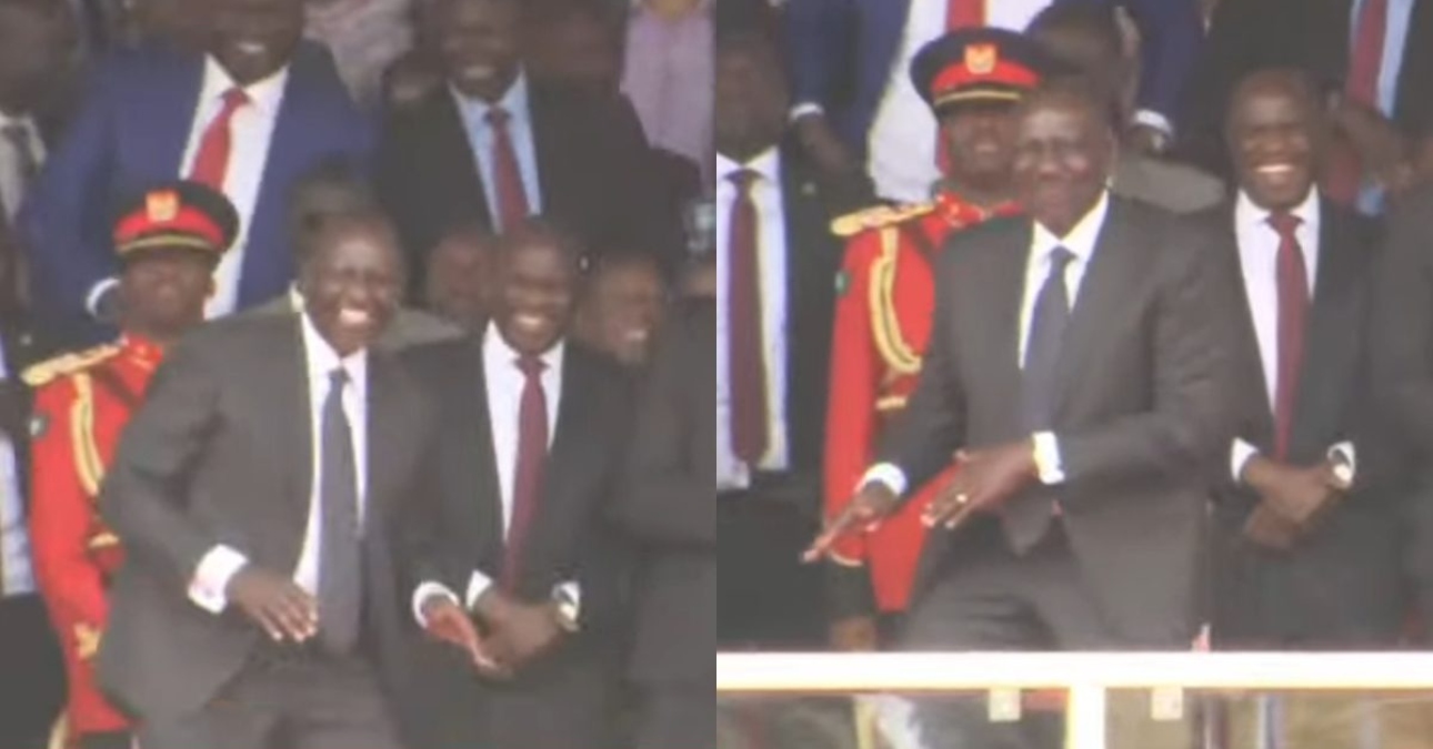 President Ruto’s lively dance to ‘Anguka Nayo’ lights up Jamhuri Day celebrations