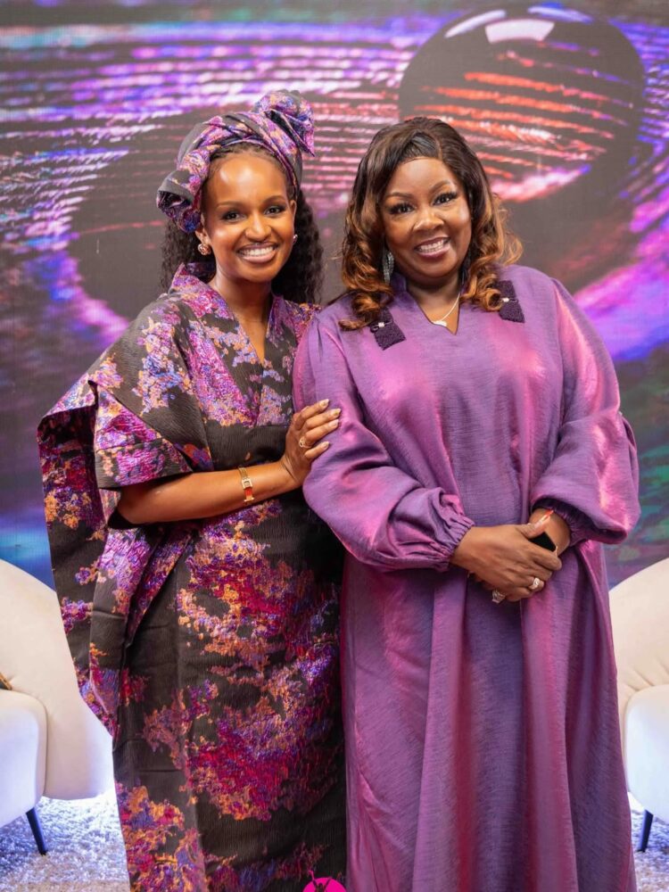 Grace Msalame with Rev. Kathy Kiuna when she appeared on her show 'Woman without Limits.' Photo: Instagram