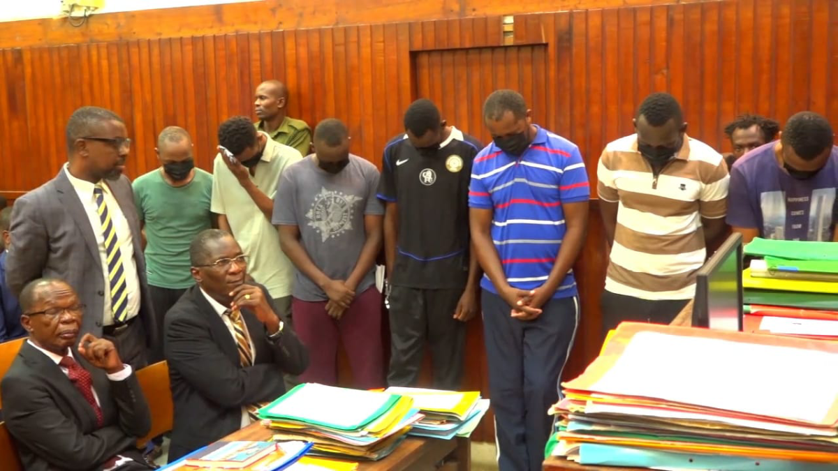 Mombasa: 7 soldiers arrested for allegdly trafficking KSh192M meth detained for 10 days