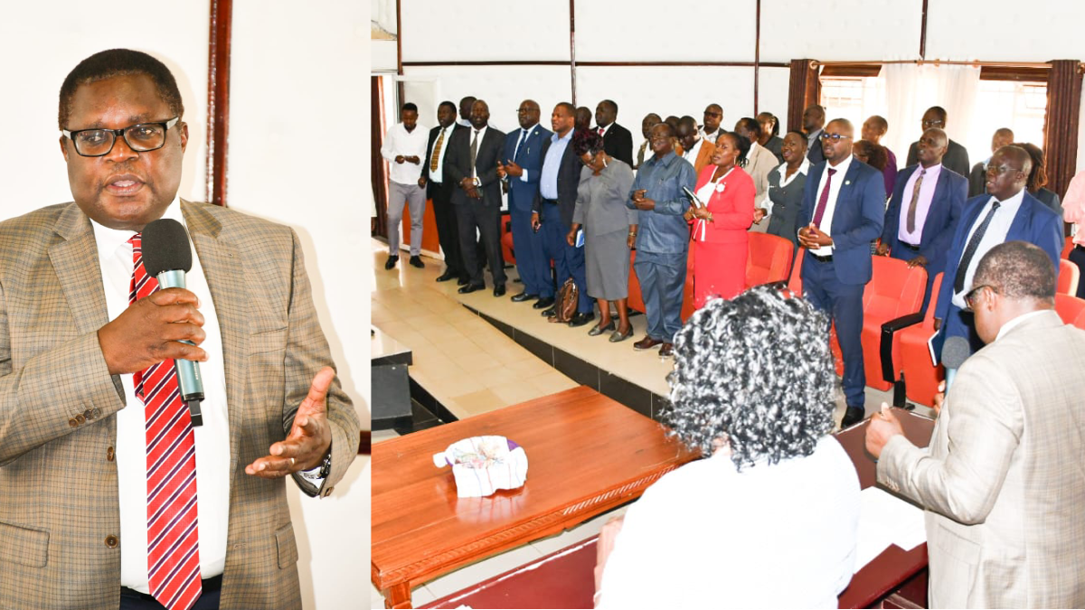 “Gossip will not be allowed, don’t use shortcut” – Governor Lusaka to county staff