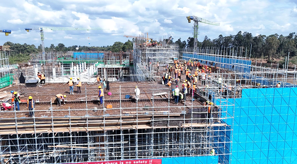 3,000 workers power construction of Bomas International Convention Complex
