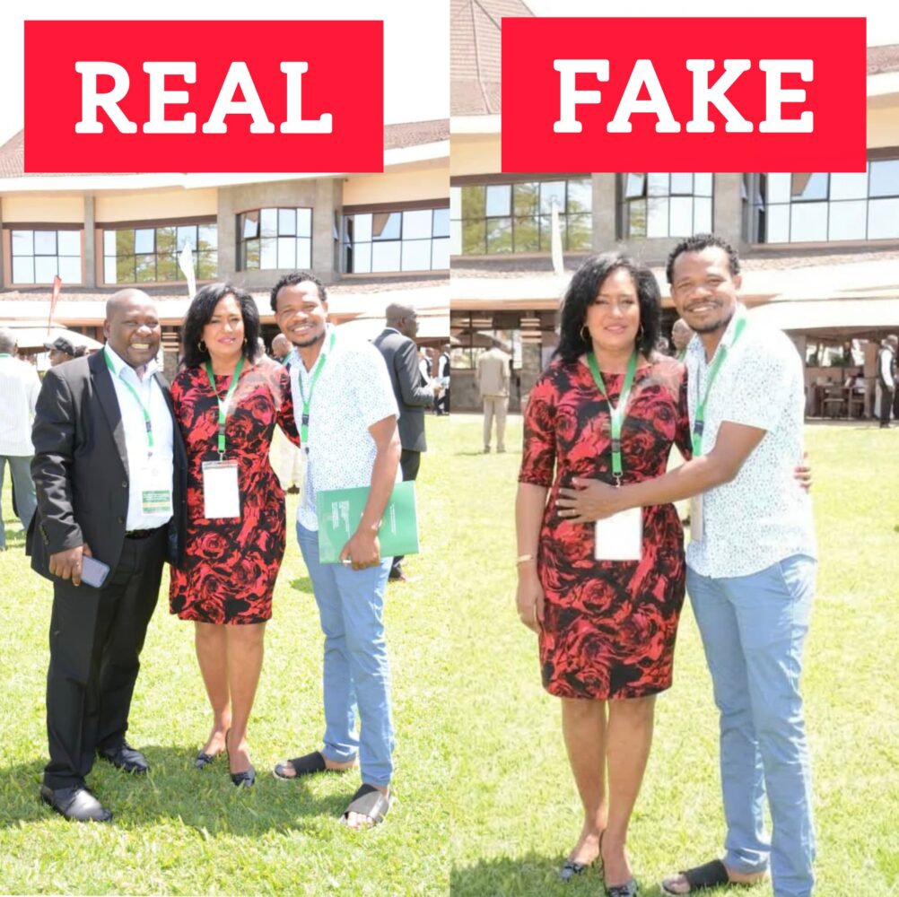 Esther Passaris uses AI-generated photo to highlight data protection concerns on digital manipulation