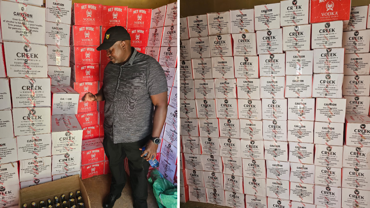 Kabaa sting: NACADA nets KSh13M in fake booze, targets premises for seizure in Machakos crackdown