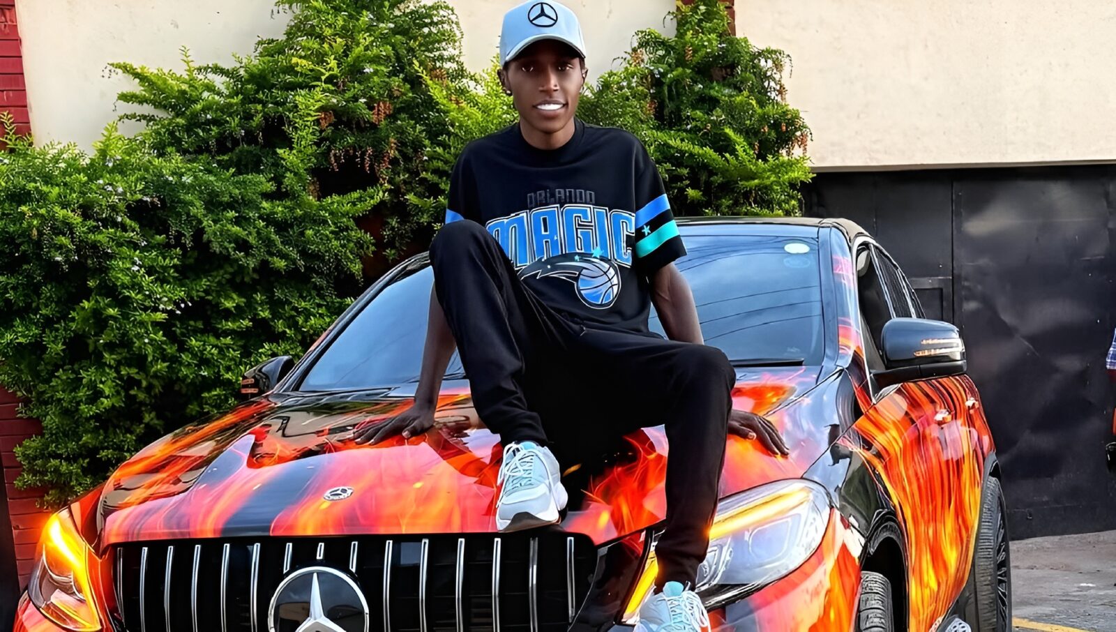 Kenyan Prince defends driving without number plates, says Kenyan laws only punish the poor