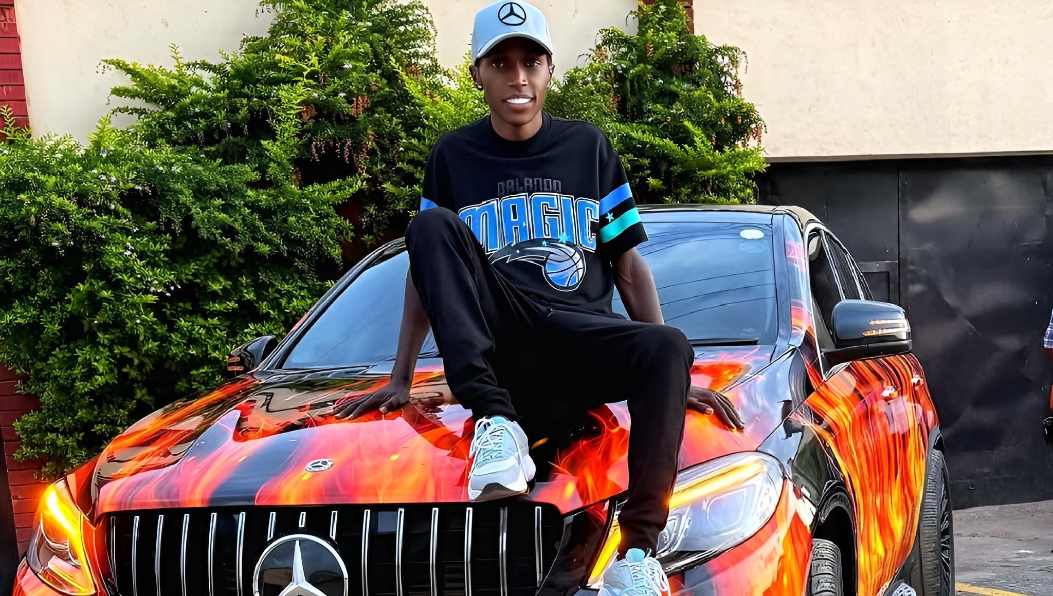 Kenyan Prince defends driving without number plates, says Kenyan laws only punish the poor