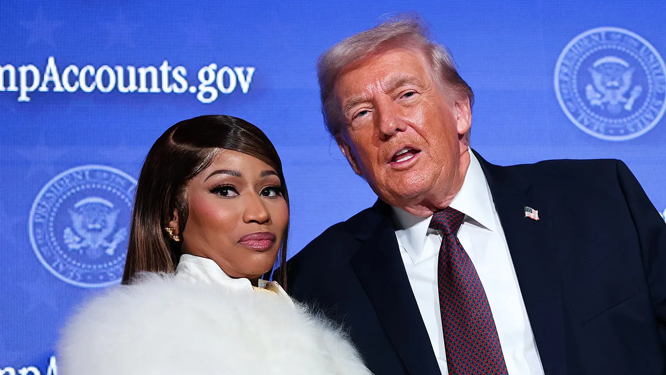 “I’m the president’s No.1 fan” -Nicki Minaj publicly backs Trump at his summit