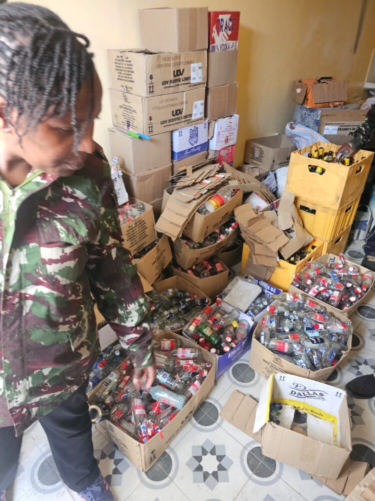 Joska counterfeit poison factory busted: Hundreds of counterfeit alcohol bottles seized as NACADA unearths ‘powerful’ syndicate