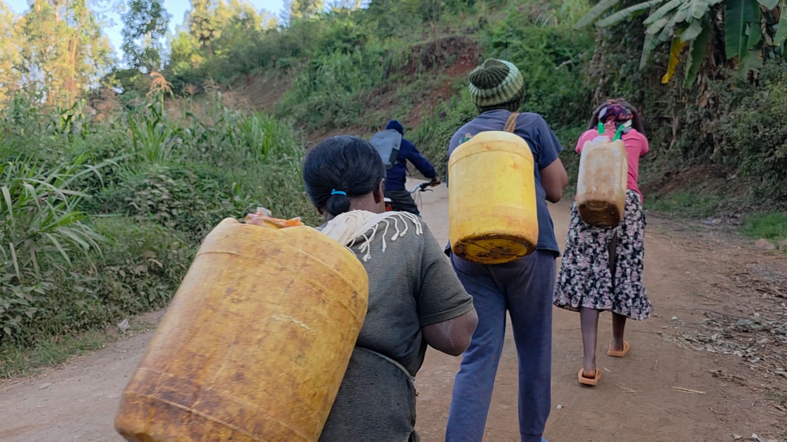 Giathieko Villagers in distress over lack of water; their taps dried up two years ago