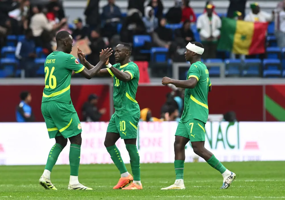 Gueye double fires Senegal into AFCON quarter-finals after Sudan scare