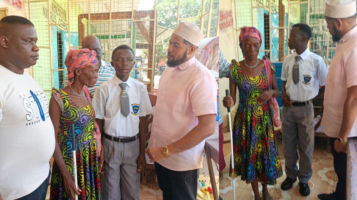 Blind mother finds hope as well-wishers rally to save her son’s education in Kilifi