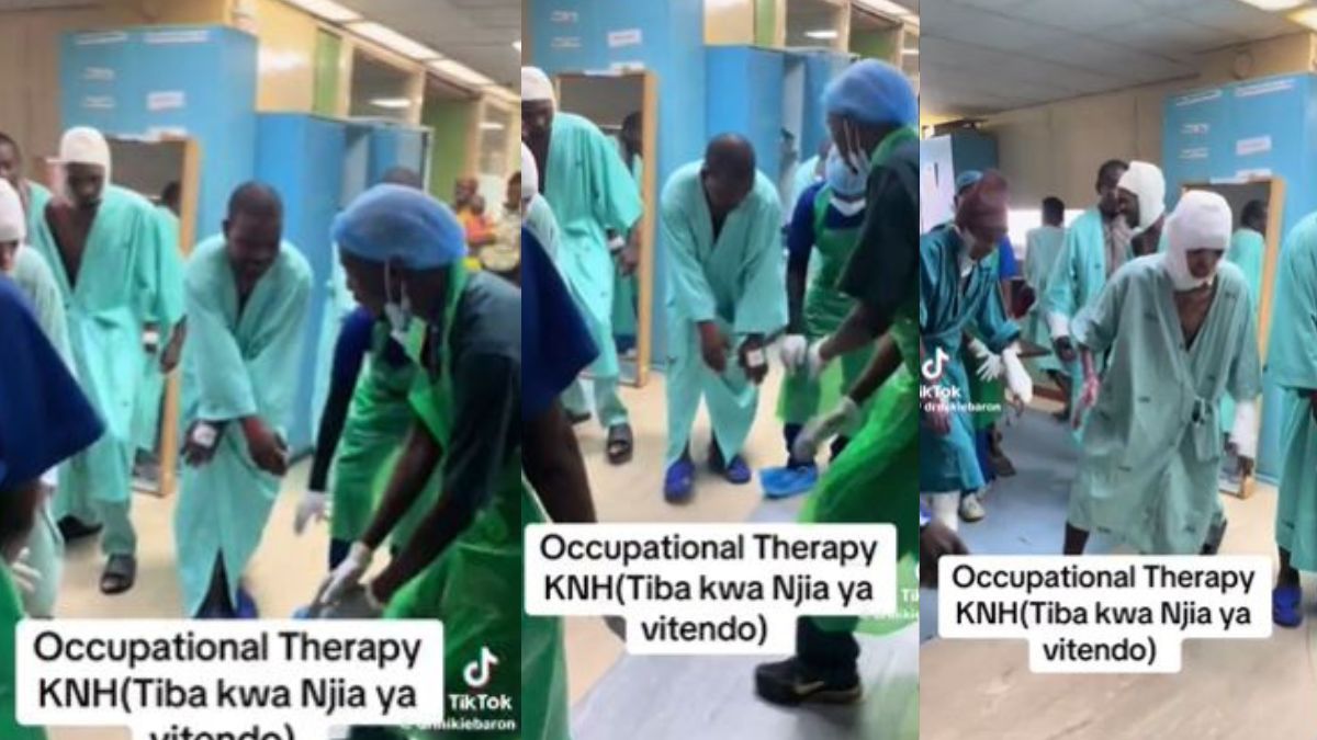 Kenyatta National Hospital doctor turns hospital ward into dance floor