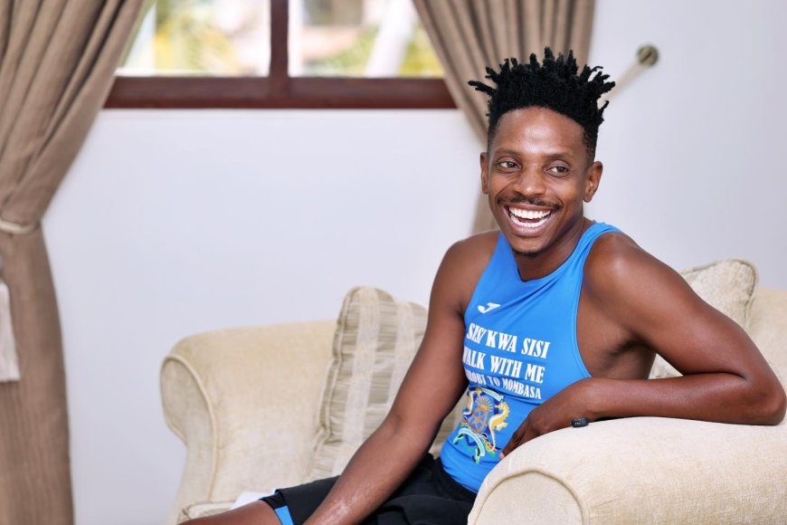 Eric Omondi to walk 486 km from Nairobi to Mombasa to raise funds for vulnerable Kenyans