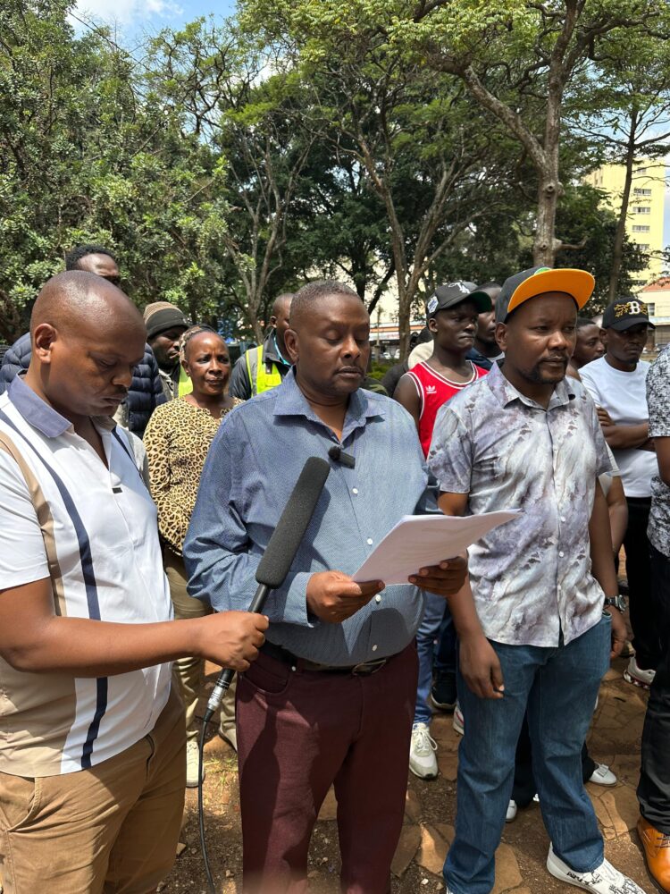 Nairobi traders oppose Gachagua-led protests, warn of economic disruption; urge president and police to intervene