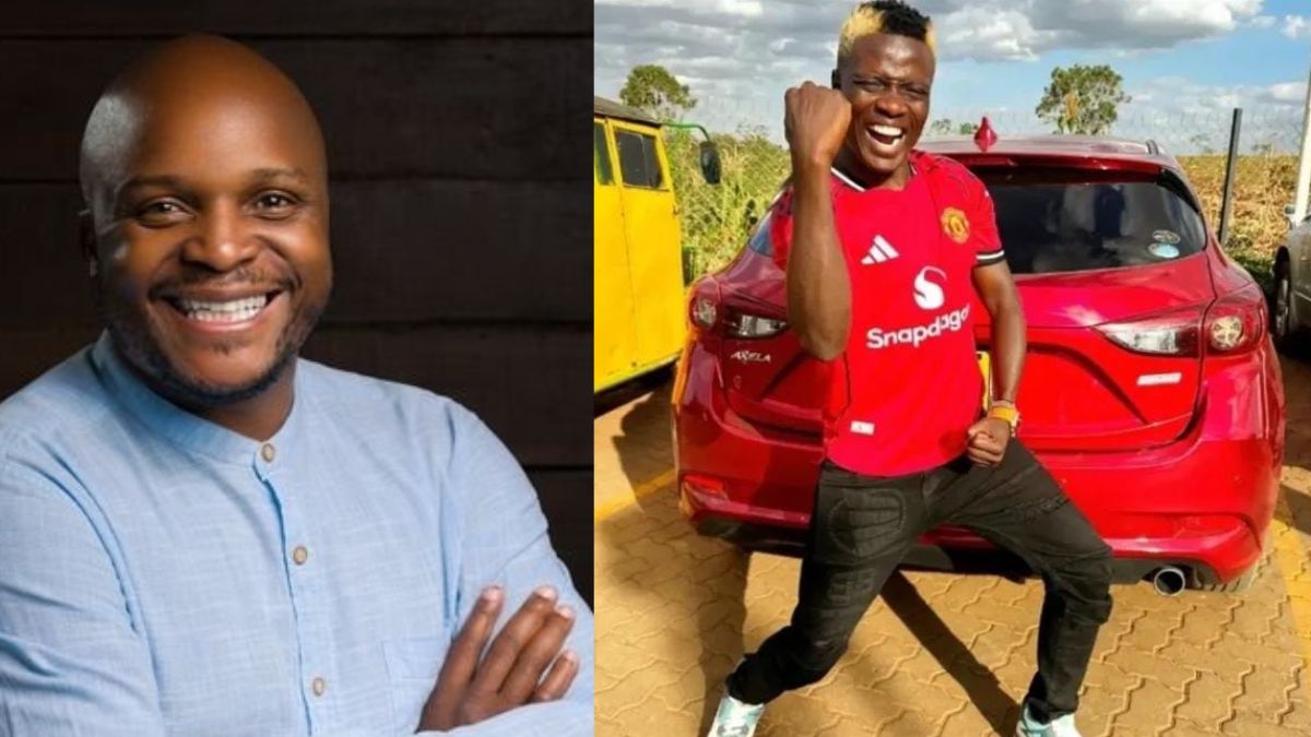 Jalang’o promises Kelvin Masagara a trip to Old Trafford after Manchester United’s Victory over Tottenham
