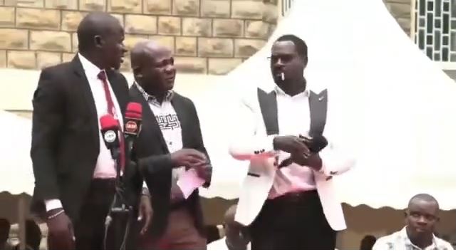 Drama at Bulimbo Catholic Church as Mayoni MCA clashes with Matungu MP